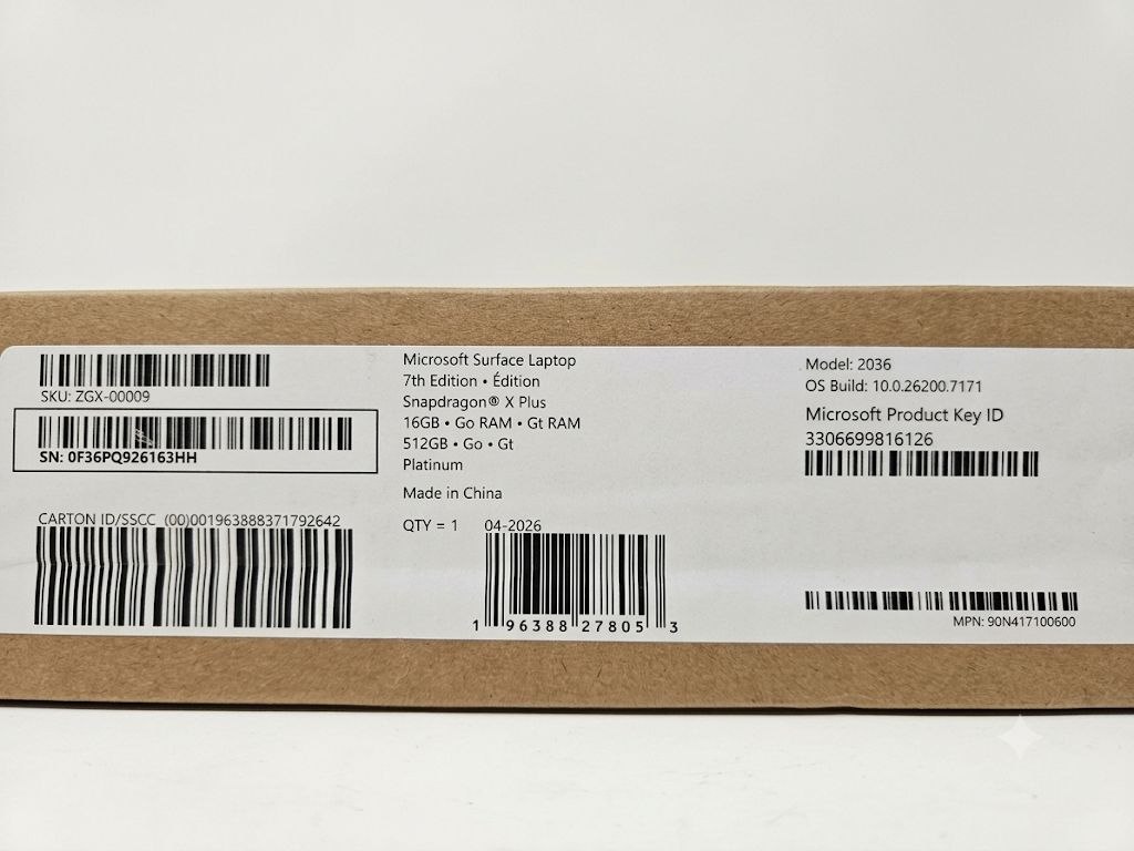 Microsoft Surface Laptop 7th edition 13.8 Snapdragon X Plus 16GB/512GB Platinum - Зображення 2