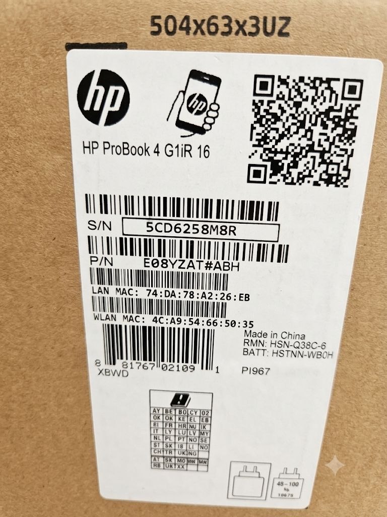 HP ProBook 4 G1iR 16" Core 5 120U/16GB/512GB Win.11 Pro - Зображення 2