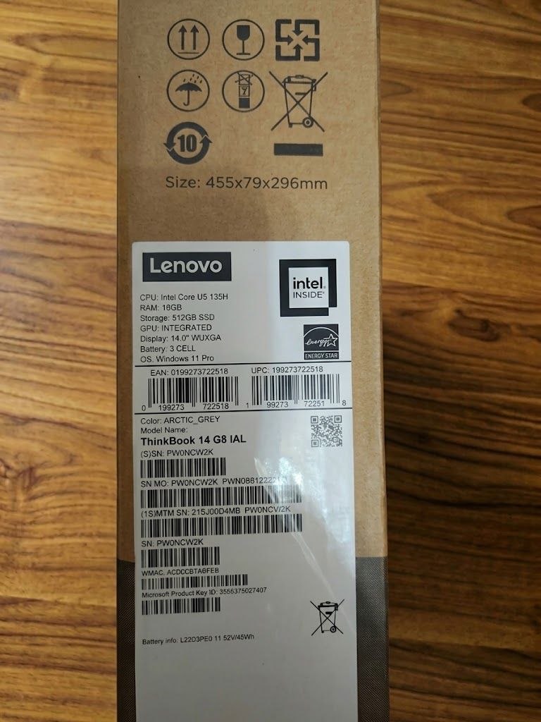 Lenovo ThinkBook 14 G8 IAL U5 135H/16GB/512GB Win 11 Pro - Зображення 2