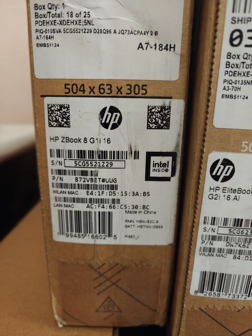 HP ZBook 8 G1i 16 RTX 500 Ada/Ultra 7 255H/32GB/1TB Win.11 - Зображення 7