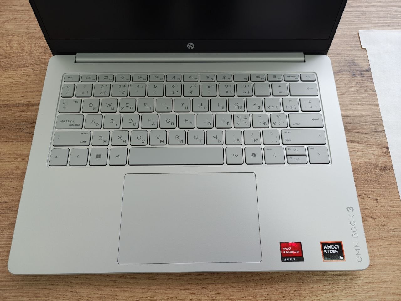 HP Omnibook 14 hy0058nbx R5 7520U/8GB/512GB Win.11 - Зображення 2